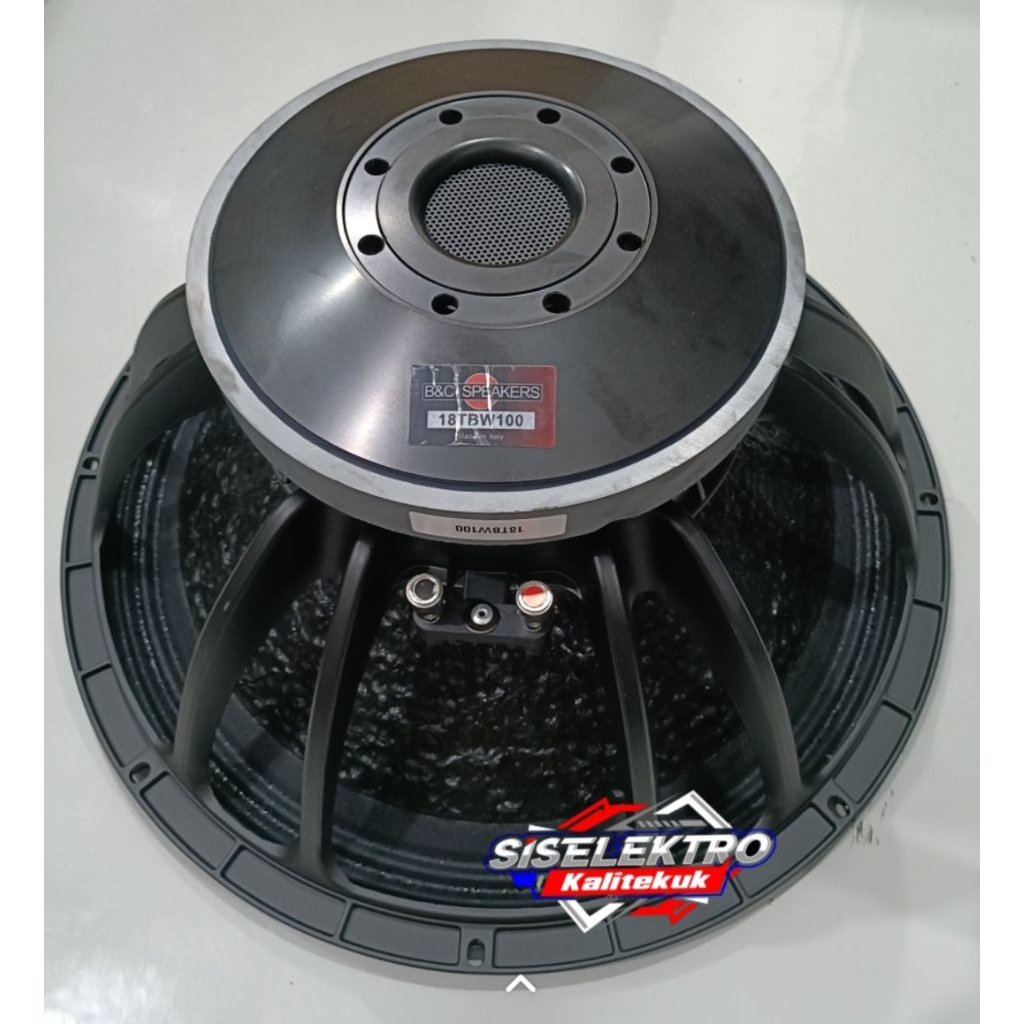 Speaker 18 inch B&C 18TBW100 BNC 18tbw100 Grade A