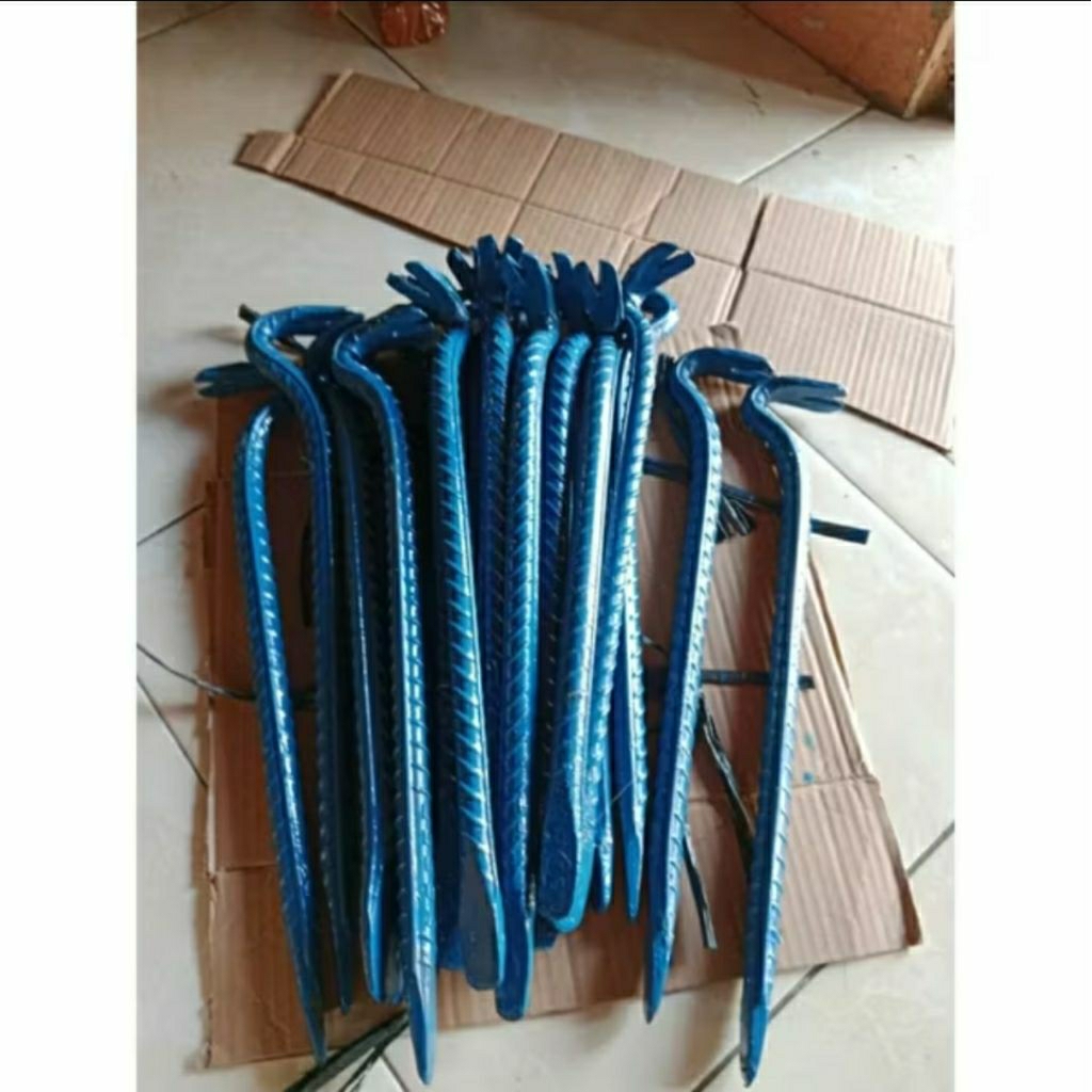 linggis toge / linggis mini / linggis cukil paku baja ulir 40cm