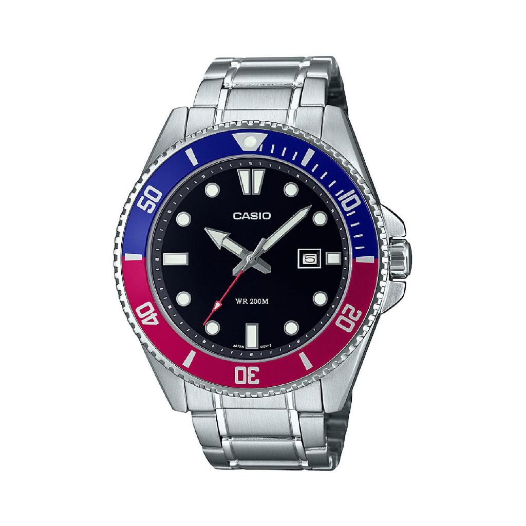 CASIO MDV-107D-1A3VDF-Jam Tangan Pria Analog Original-Garansi Resmi