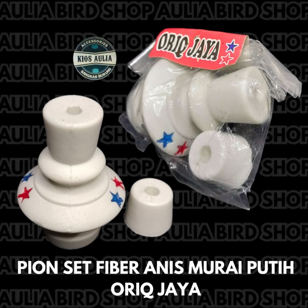 PION SET FIBER ANIS MURAI SANGKAR KOTAK ORIQ JAYA PION ORIQ FIBER