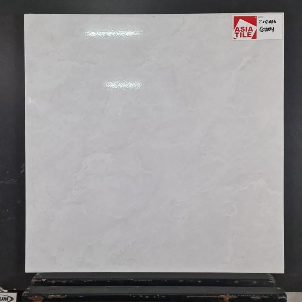 Keramik Asia Zigma Grey 40x40 Kw.1 Glosy/Kilap