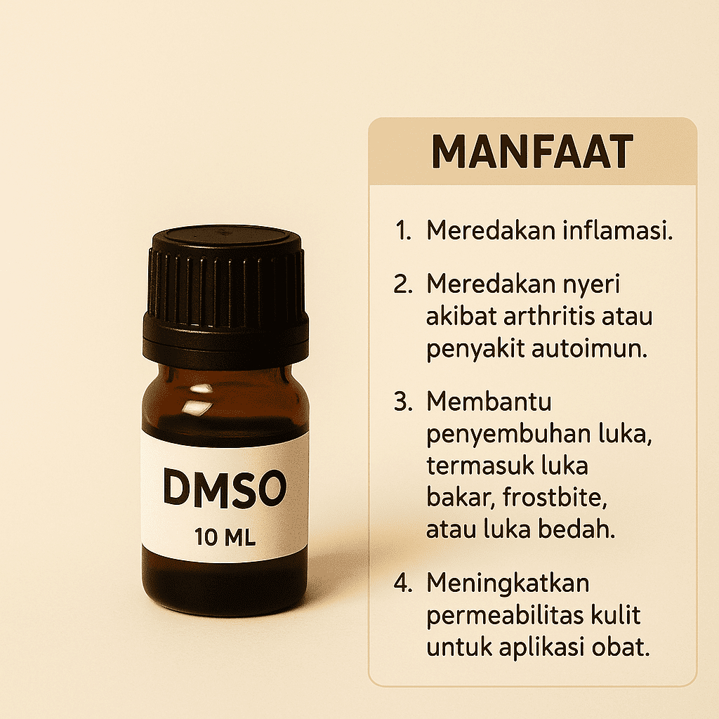 DMSO DimethylSulfoxide Dimetil Sulfoksida 10 ml