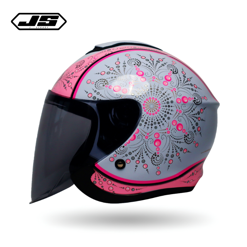 HELM hijab wanita JS LATTE HENNA SNI/HELM HIJAB/HELM CEWEK/JS ORIGINAL/HELM CANTIK/HELM MURAH