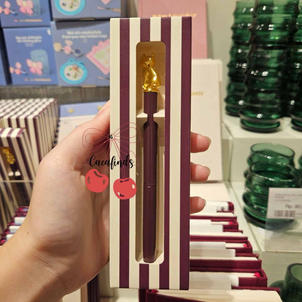 FLYING TIGER‼️Ballpoint Pen / Pen Metal / Bolpen Gel Cat Collections