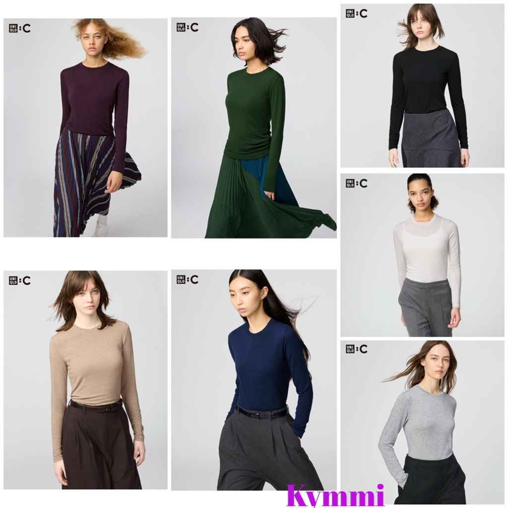 UNIQLO Heattech Cashmere Extra Warm Crew Neck