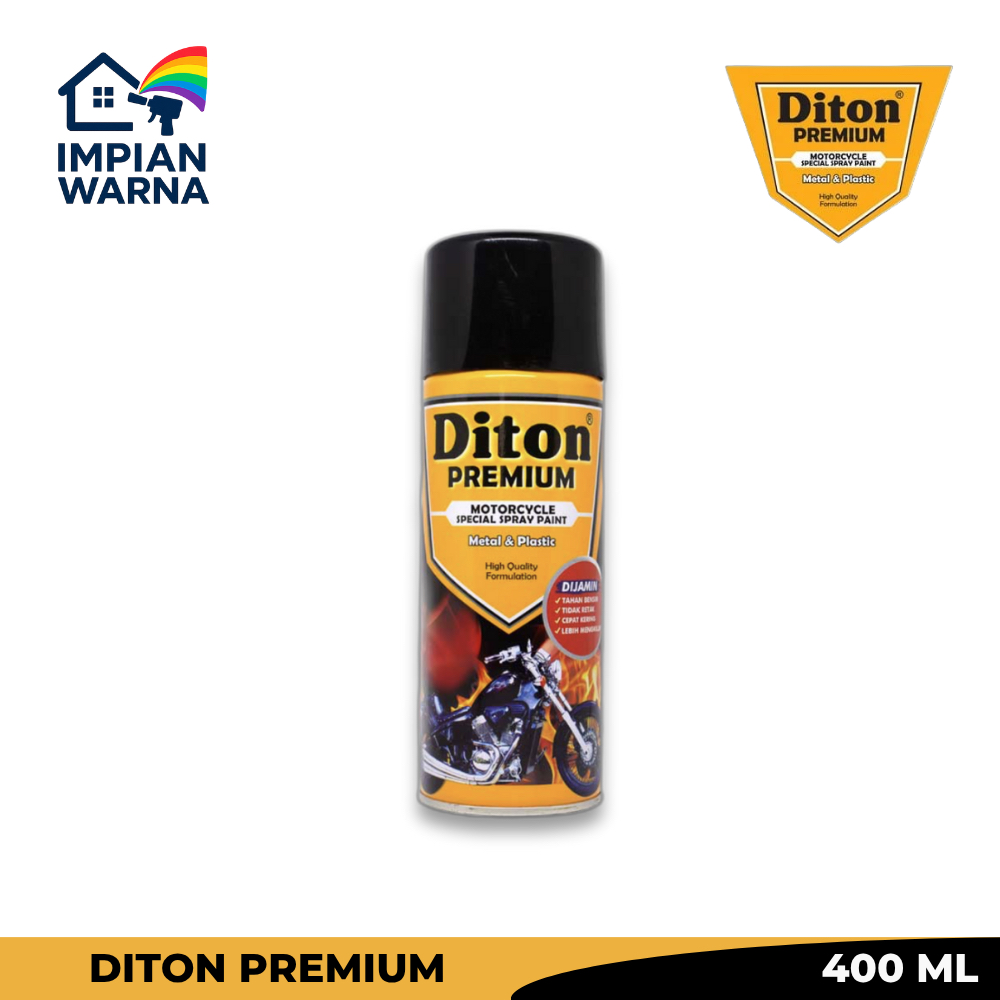 DITON PREMIUM  - Cat Semprot DITON PREMIUM 400 cc semua warna - Pilox Diton