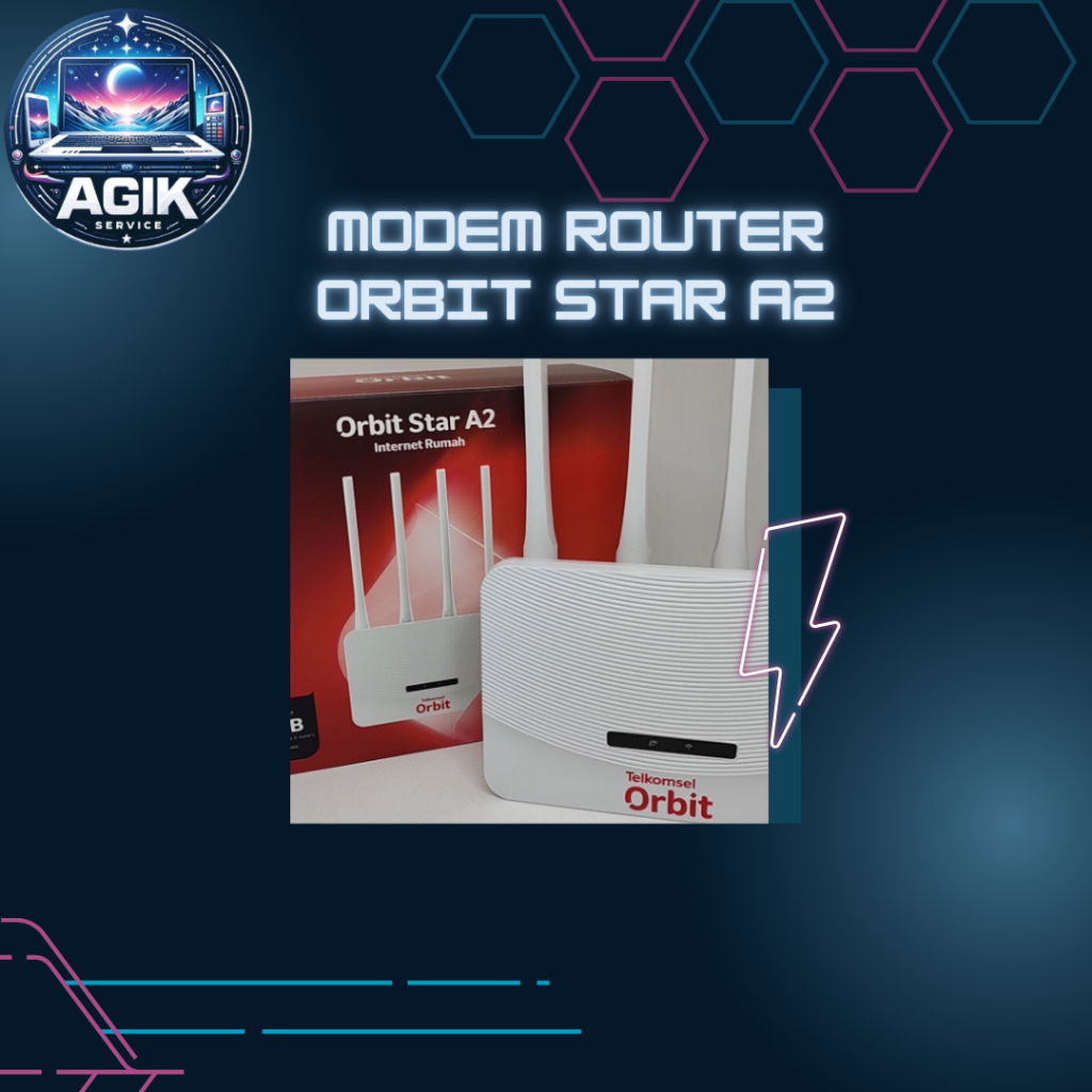 MODEM ROUTER ORBIT STAR A2 4G TELKOMSEL