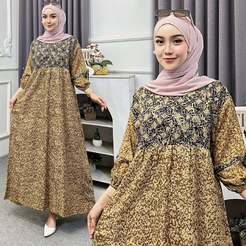 DASTER JUMBO VIRAL LD 120 KEKINIAN DASTER BAJU DEWASA SEMERBAK BATIK ORI SEKDRES DASTER PAYUNG JELIT