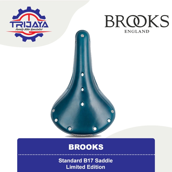Brooks B17 Leather Saddle Limited Edition Teal - Sadel Sepeda Kulit