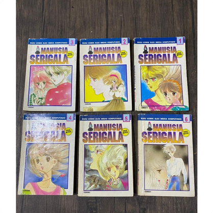 MANUSIA SERIGALA - Komik Jepang Serial Misteri (1-6 Jilid Tamat)
