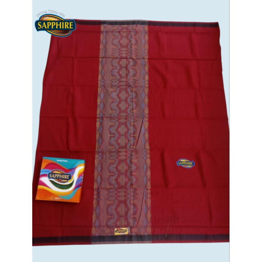 sarung sapphire junior, sarung anak katun