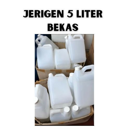 Jerigen Bekas 5 Liter Jerigen 5 Liter Bekas