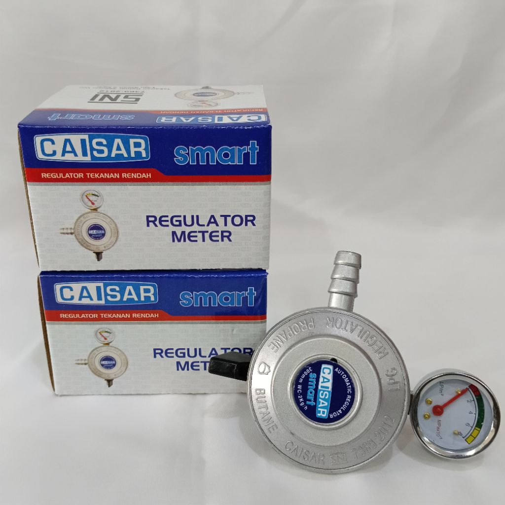 CAISAR SMART Regulator gas LPG Premium Quality SNI / Regulator Caisar Smart Silver