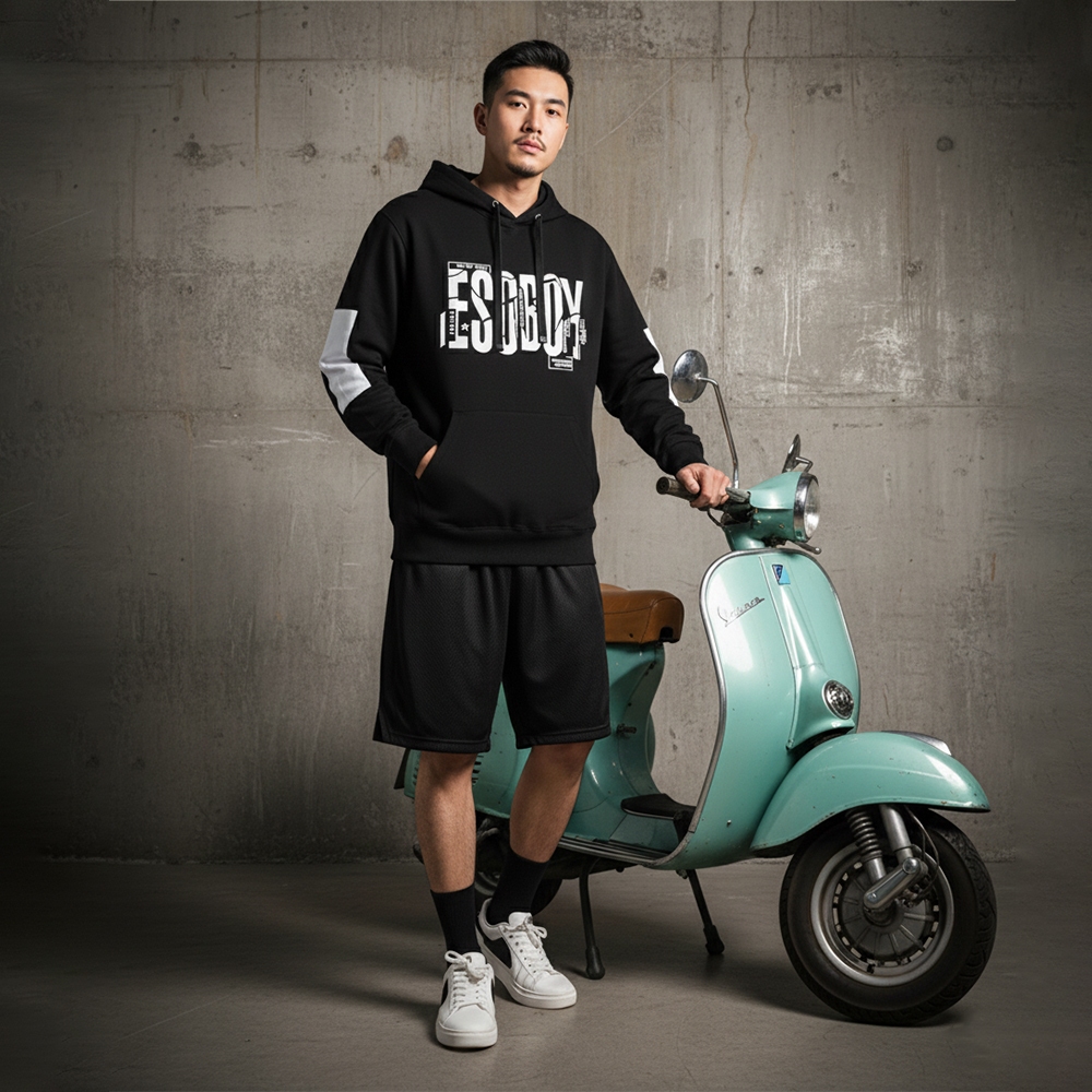 ICHI RO Hoodie Pria ESOBOY Sweater Hodie Cowok Fleece Jaket Jumper Keren Murah