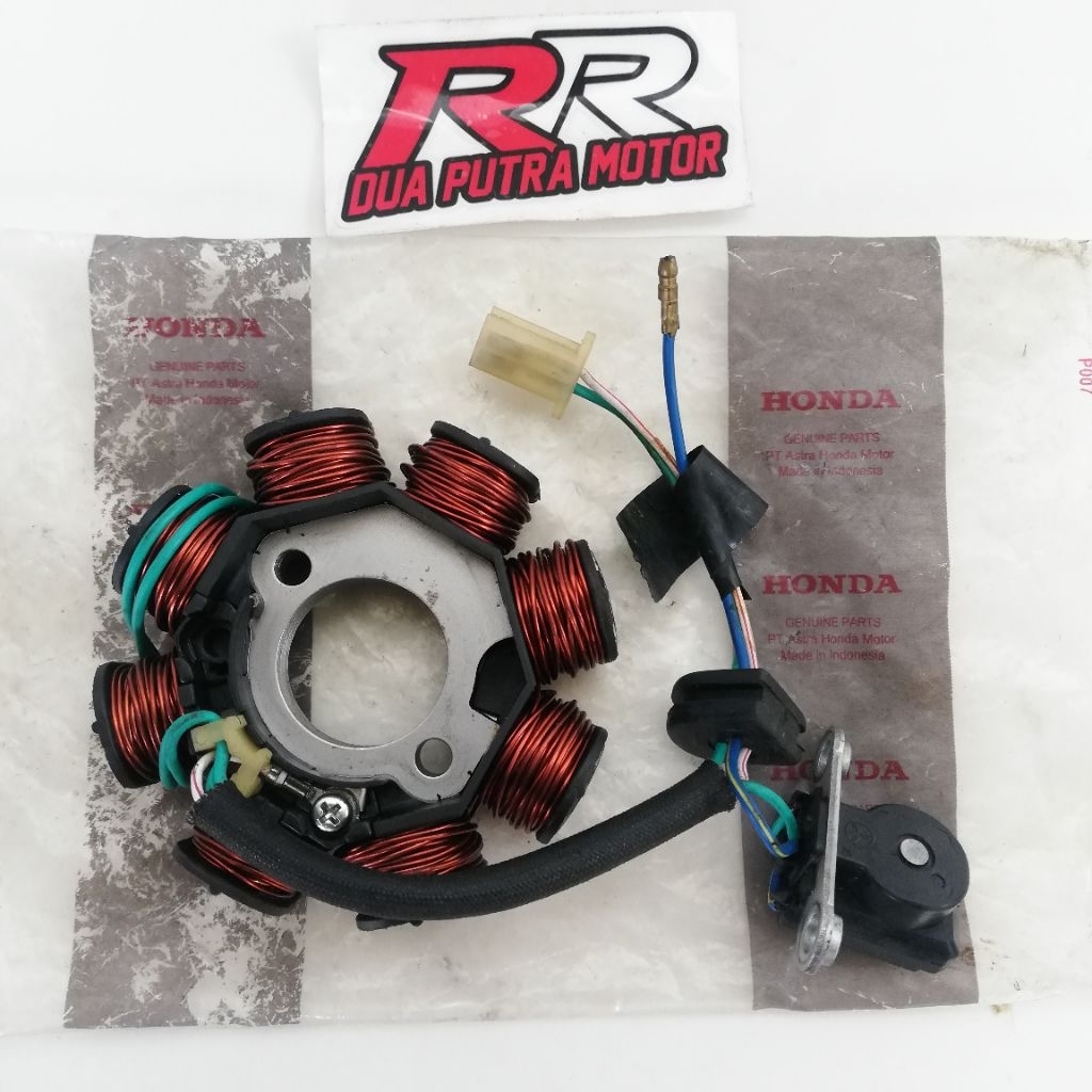 sepul spul stator assy original ori honda kharisma karisma kirana supra x 125 x125 lama old karbu AH