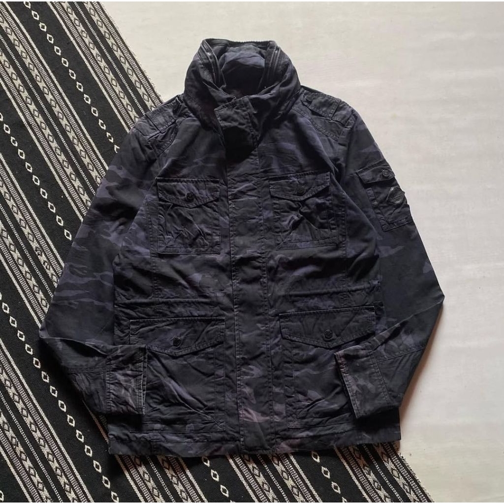 Preloved Bakulan Secondbrand Jaket m65 Camo Polham