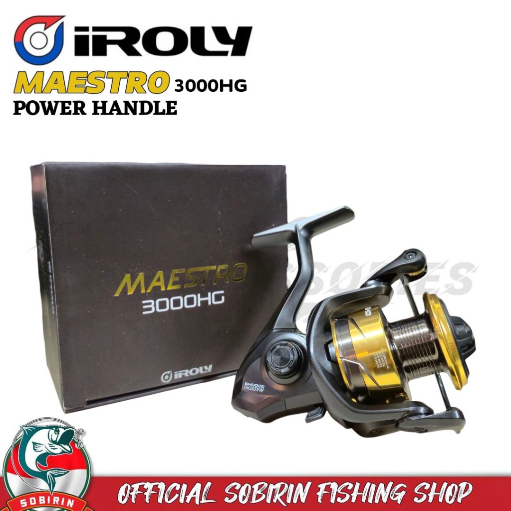 Reel iroly maestro power handle 3000hg - reel pancing iroly