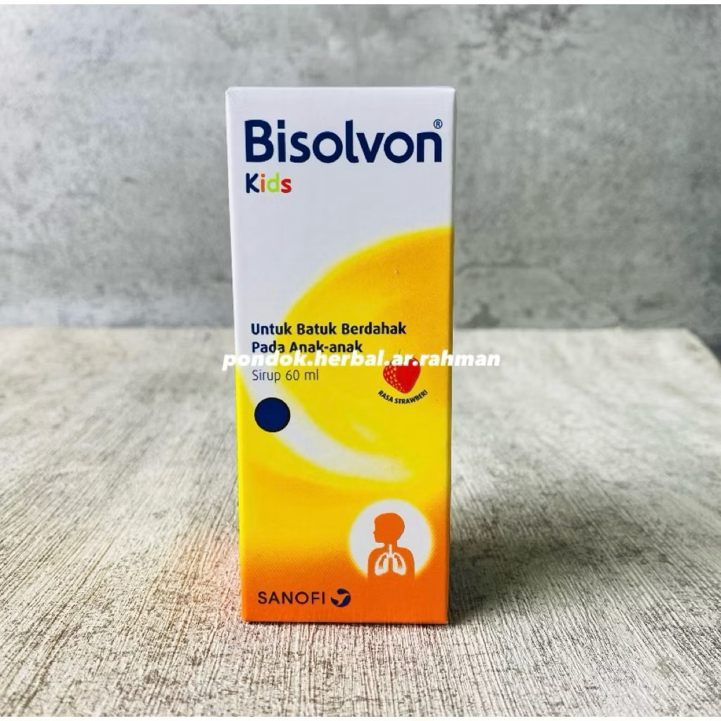 BISOLVON KIDS SYRUP STRAWBERRY