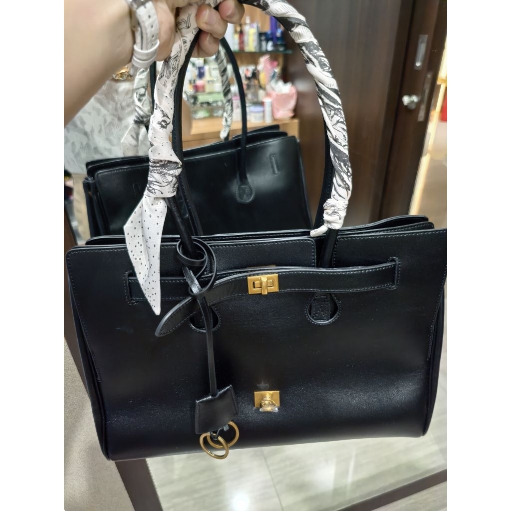 Tas Fashion Kantor / Bag leather Import BARU
