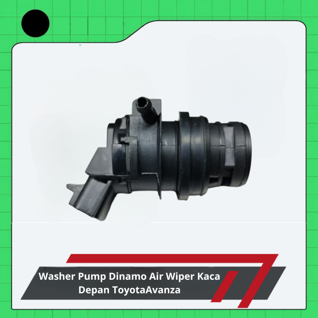 Washer Pump Dinamo Air Wiper Kaca Depan ToyotaAvanza Xenia Innova Rush Yaris New Vios