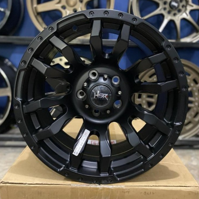 Velg Terios Rush R16 Burneh HSR R16x8 Pcd 5x114 bisa tukar tambah