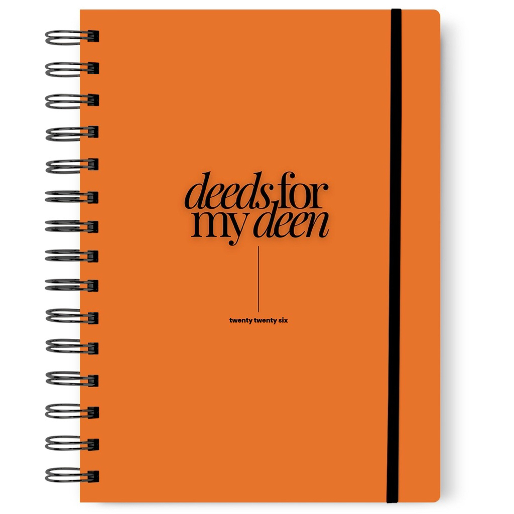 2026 Deeds For My Deen Planner (Cover STRIVE), Agenda, Planner Islami, Planner Muslimah, Ramadan Pla
