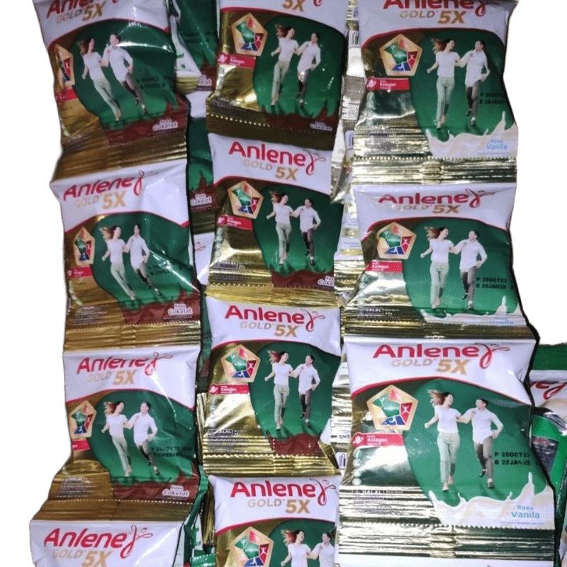 ANLENE GOLD 5X | Susu Nutrisi Untuk Tulang & Lansia | All Varian 10 Sachet