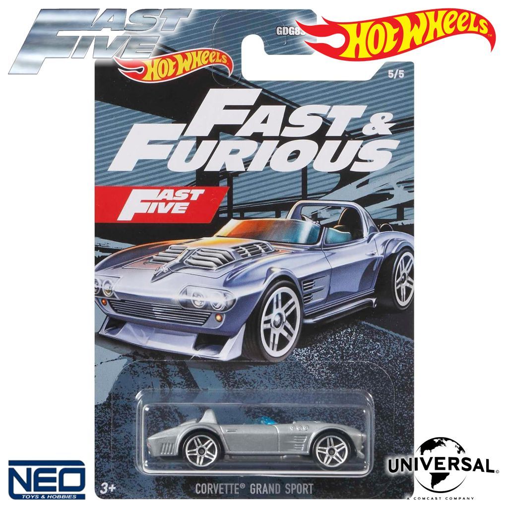 Hot Wheels Fast & Furious "Corvette Grand Sport" Fast Five 2020