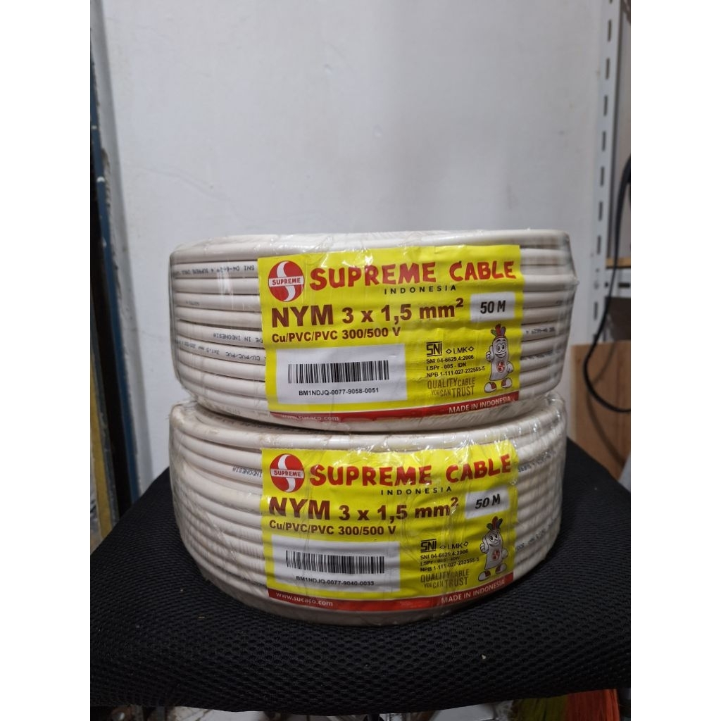 KABEL SUPREME NYM 3x1,5 50 METER