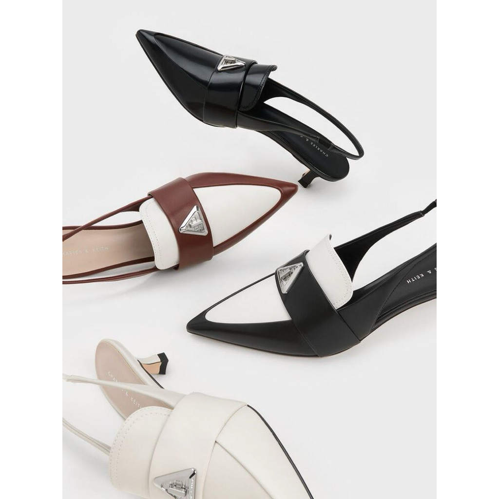 CK Trice Metallic Accent Pointed-Toe Flats