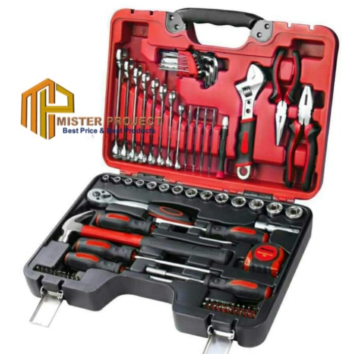 ToolKit 78Pcs Krisbow / ToolKit Box Krisbow / Kotak Alat Mekanik