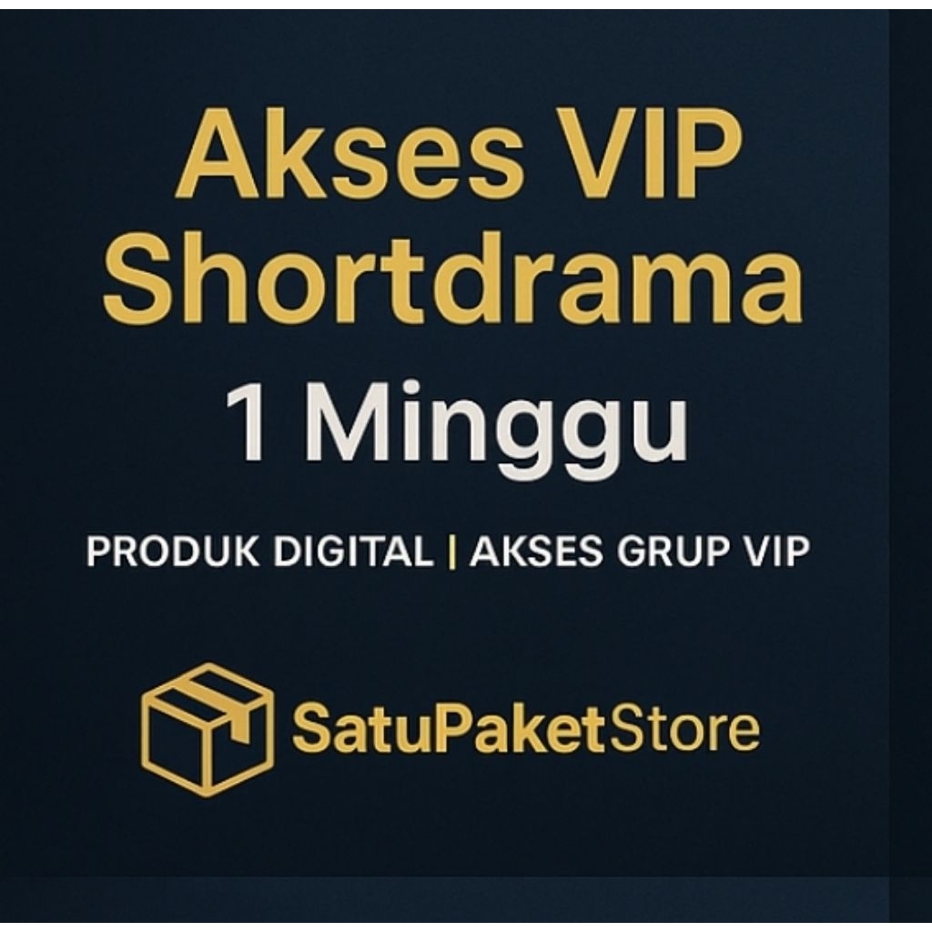 Akses VIP Shortdrama – 1 Minggu | Membership Digital