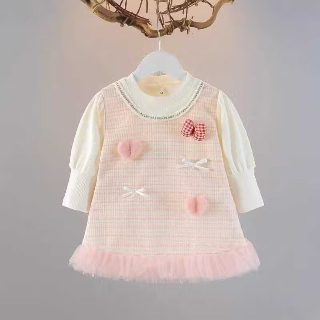 DREES ANAK IMPORT PREMIUM USIA 1-4 TAHUN GAUN PESTA ANAK CEWEK KEKINIAN ANAK CEWEK