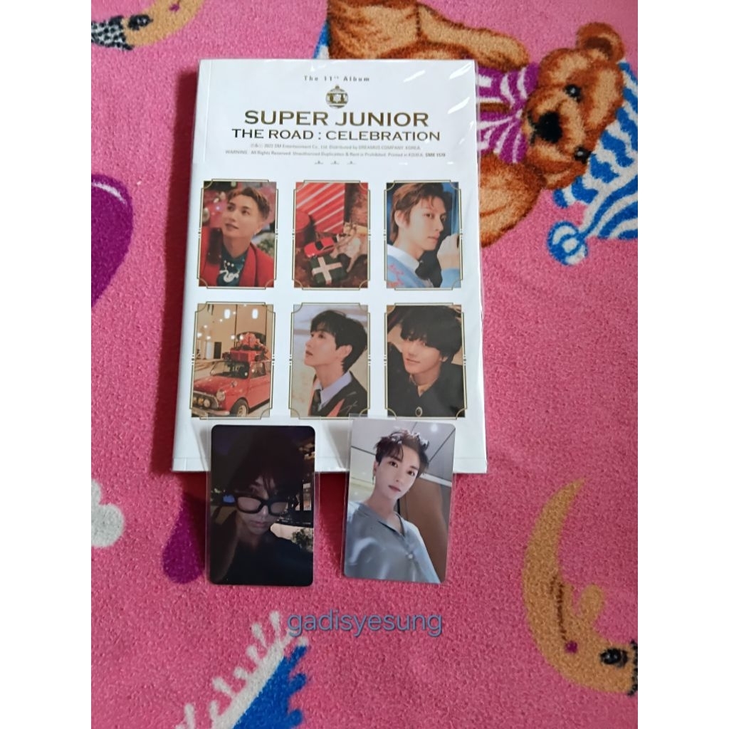OFFICIAL ALBUM SUPER JUNIOR CELEBRATION (UNSEALED)