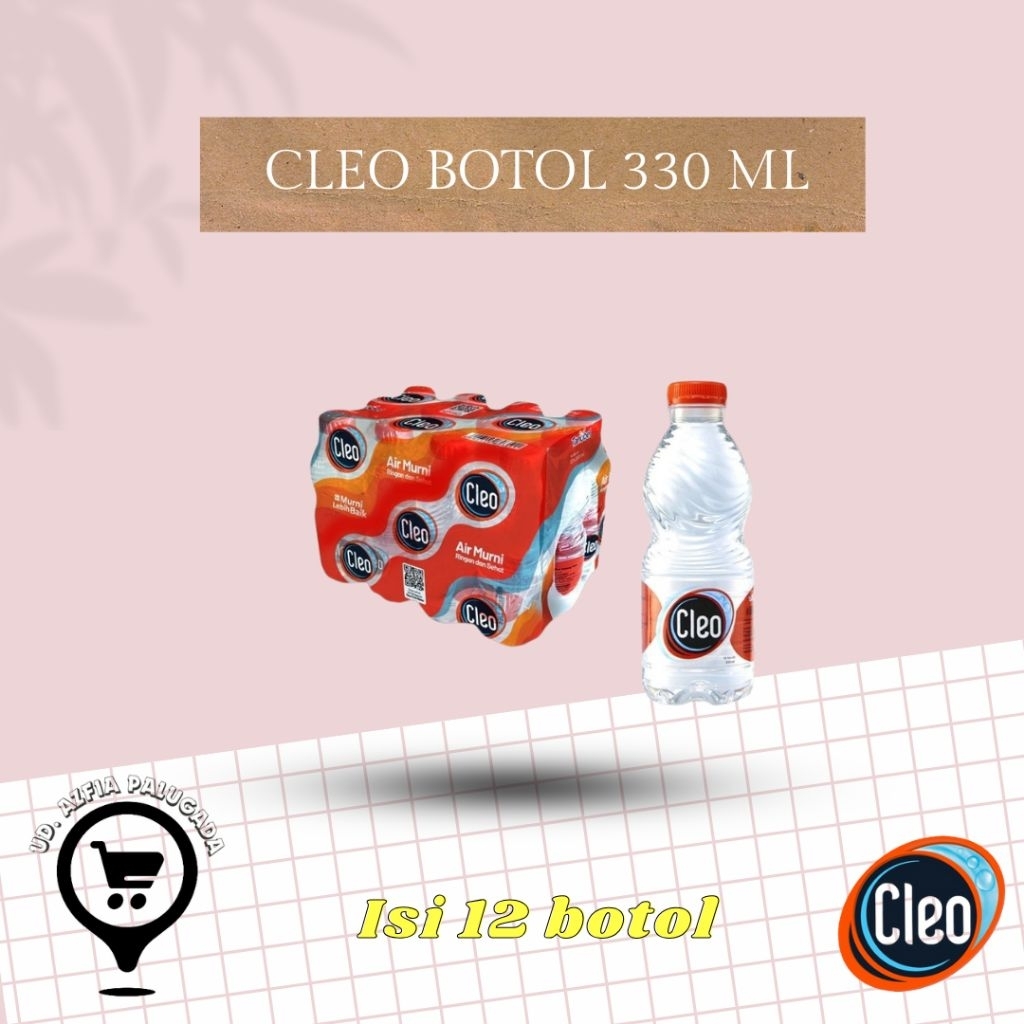 CLEO 330ML ISI 12 BOTOL