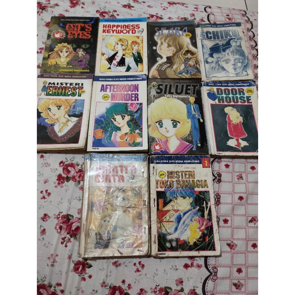 Komik misteri/horor jadul one shoot