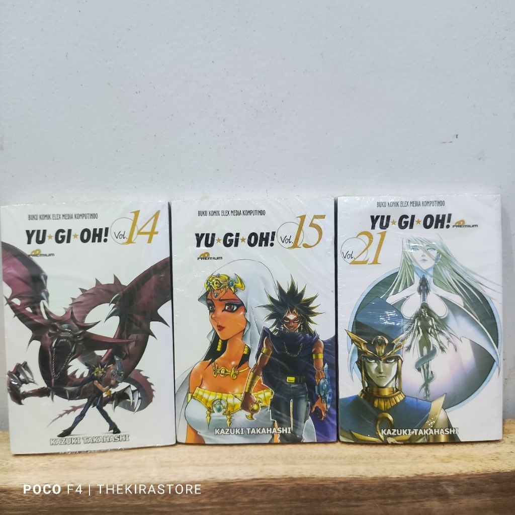 Komik Yugioh Premium Cabutan 1-22 (segel dan kolpri)