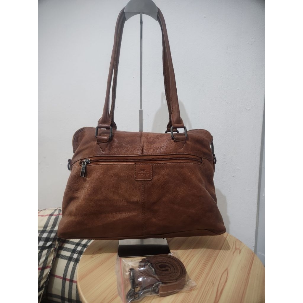 Tas wanita kulit asli Brand Bear Bag