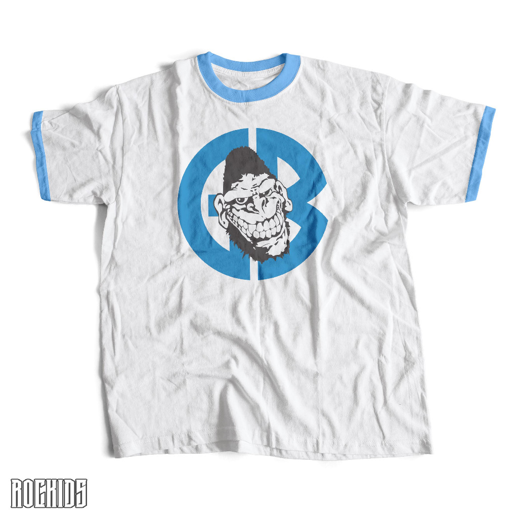 gorilla biscuits - ringer tee - kaos dewasa dan anak gorilla biscuits  - kaos gorilla biscuits  - ka