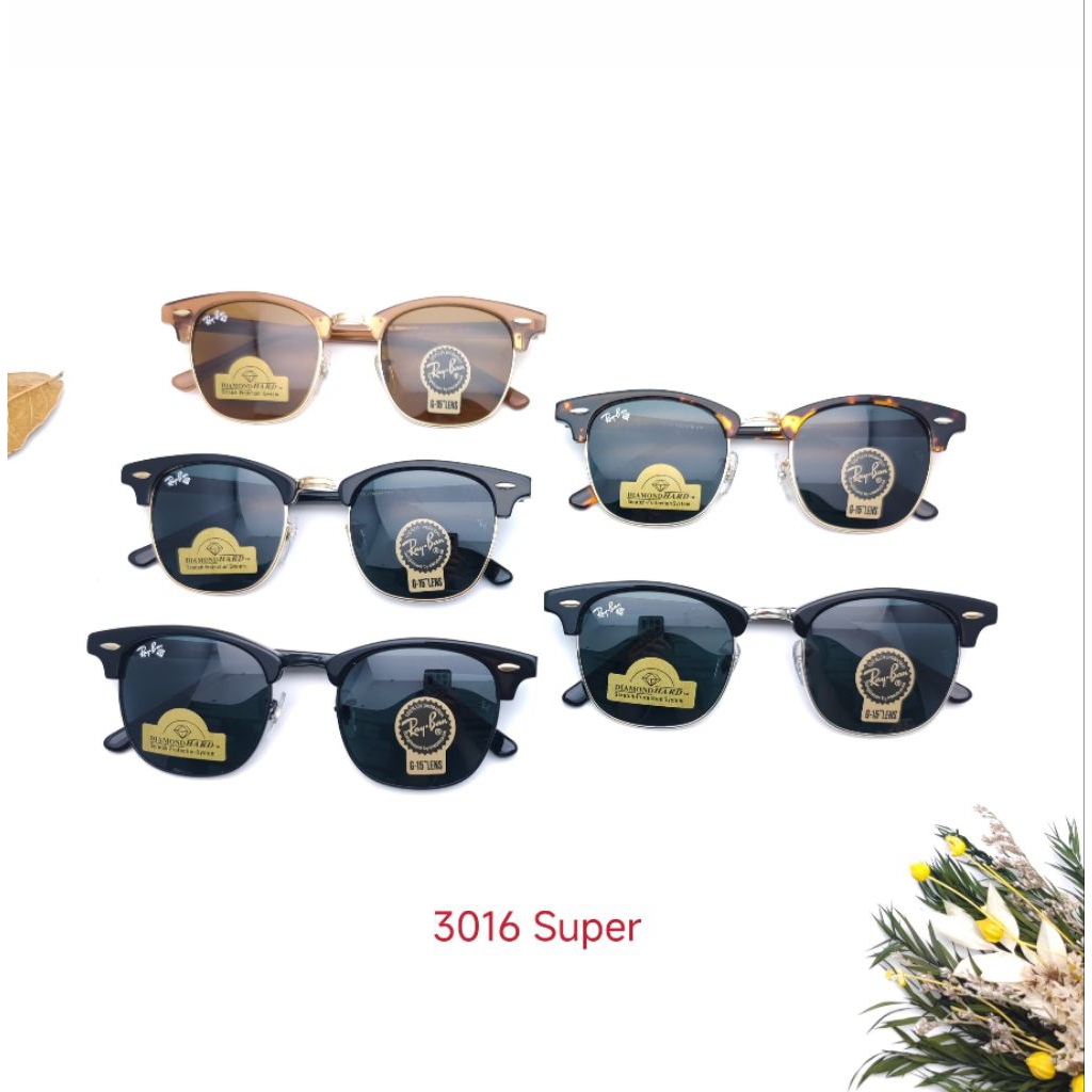 Kacamata Hitam RB3016S Polarized Fashion Pria Wanita