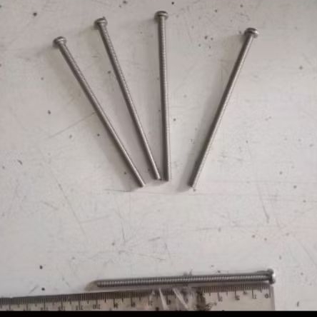 baut Jp+mur stainless304 full drat, m5x100