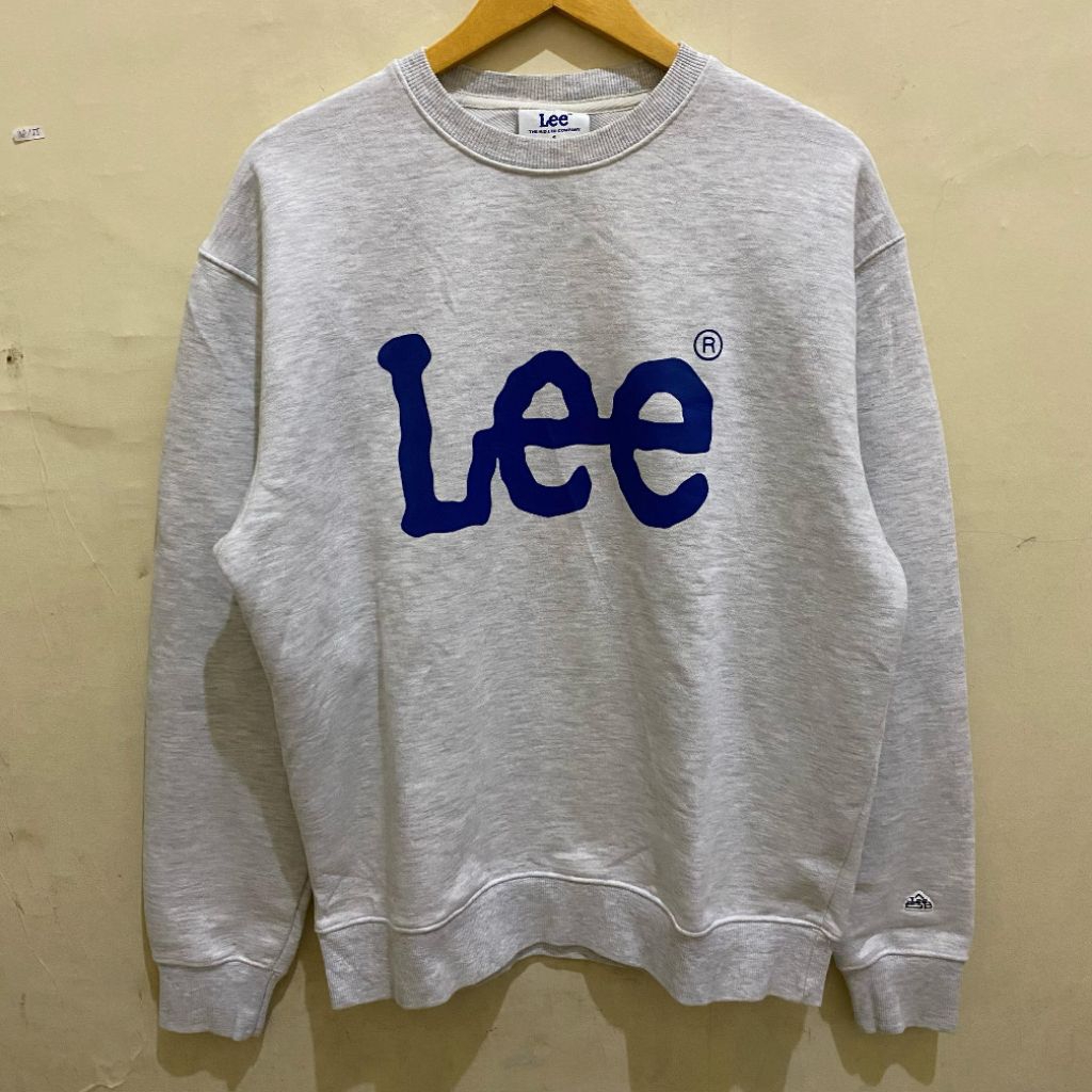 Vintage Lee big logo Crewneck sweatshirt original second Bekas murah, jual crewneck Lee vintage orig