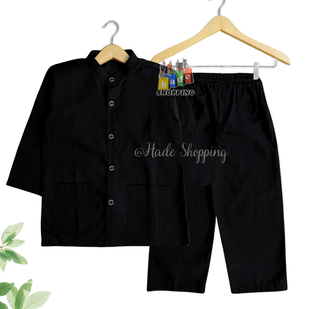 SETELAN BAJU PANGSI ANAK by A&J - SETELAN BAJU MUSLIM TRADISIONAL Usia 4 - 15 Tahun