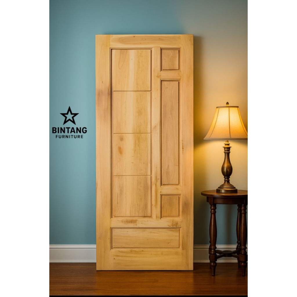 Daun Pintu Kayu Utama Rumah Pintu Kamar Minimalis