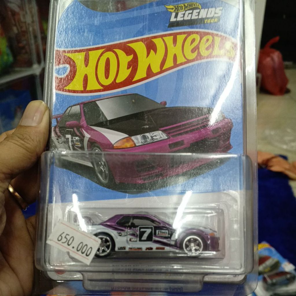 HOTWHEELS NISSAN SKYLINE GTR (R32) LEGENDS TOUR LIMITED ban karet
