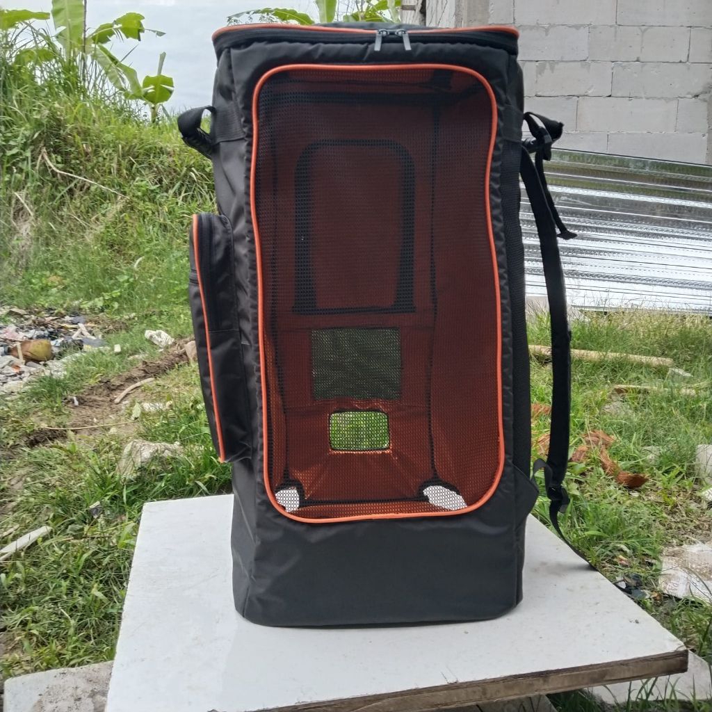 Storagr bag for jbl party box 320 Travel bag for jbl 320 Softcase for speaker jbl 320 custom-hitam