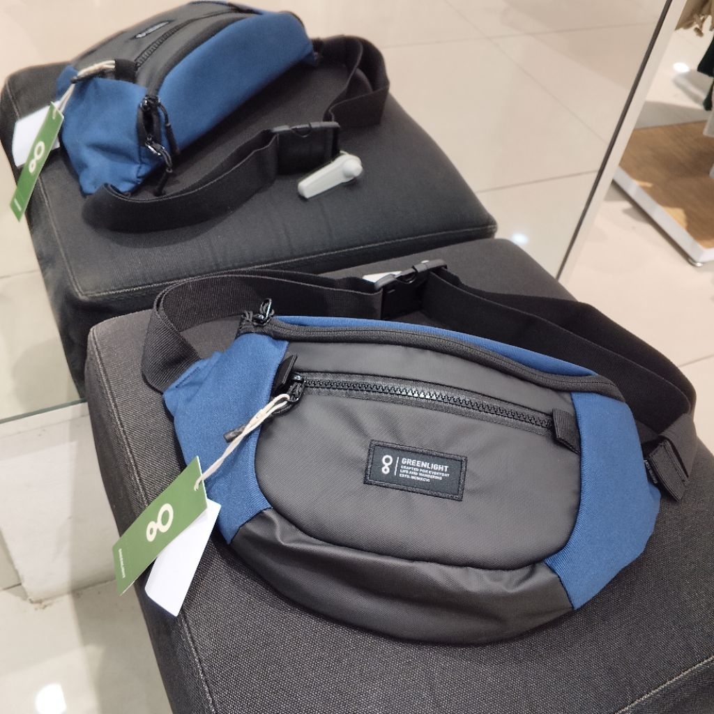 GREENLIGHT - WAIST BAG / TAS PINGGANG PRIA ORIGINAL GREENLIGHT
