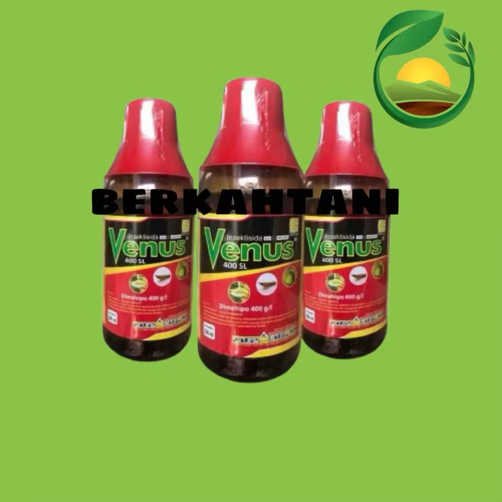 Venus 400sl 200ml Insektisida Dimehipo 400 g/l Untuk Mengendalikan Hama Ulat Wereng Oteng-oteng Kutu