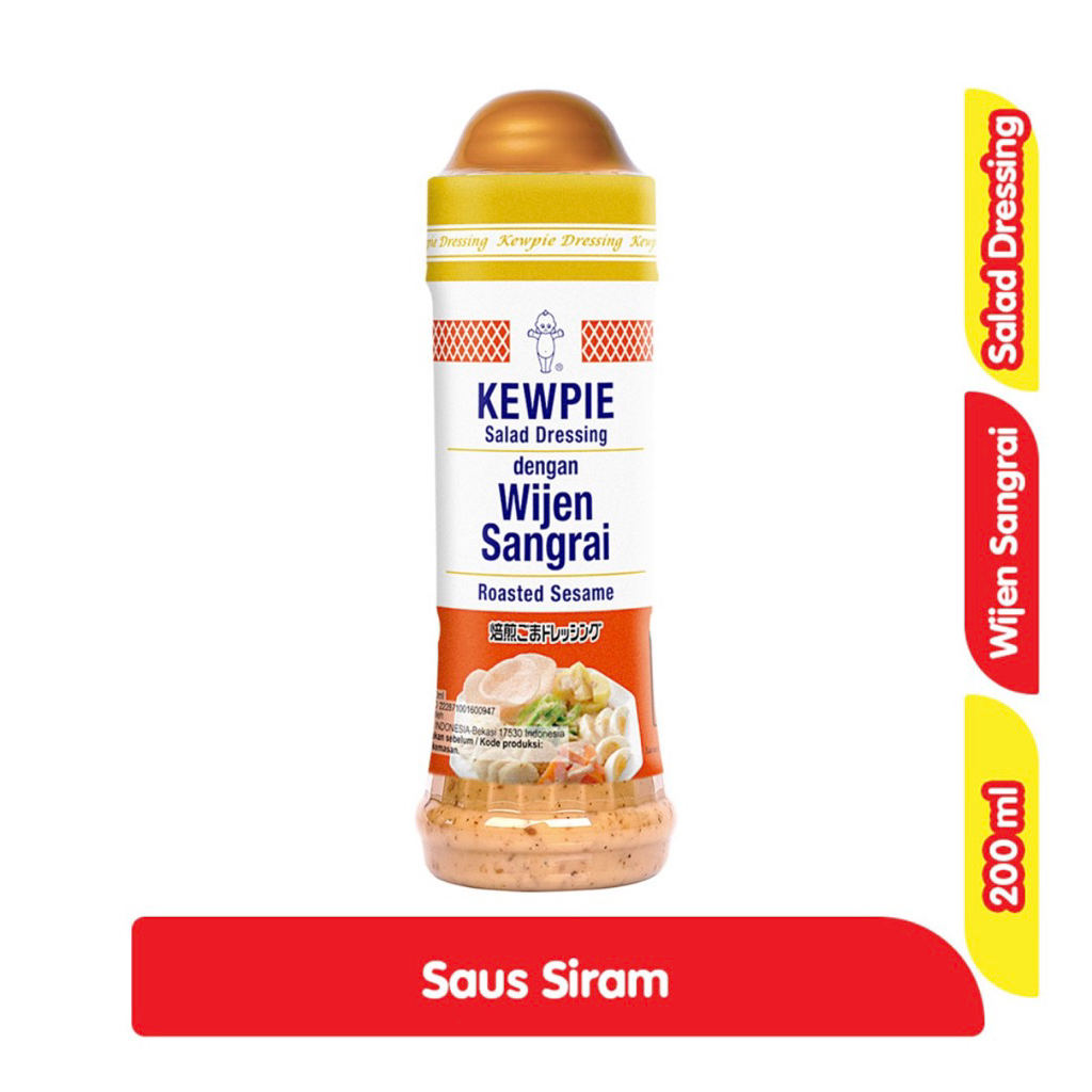Kewpie Salad dressing wijen sangrai 200ml salad dressing