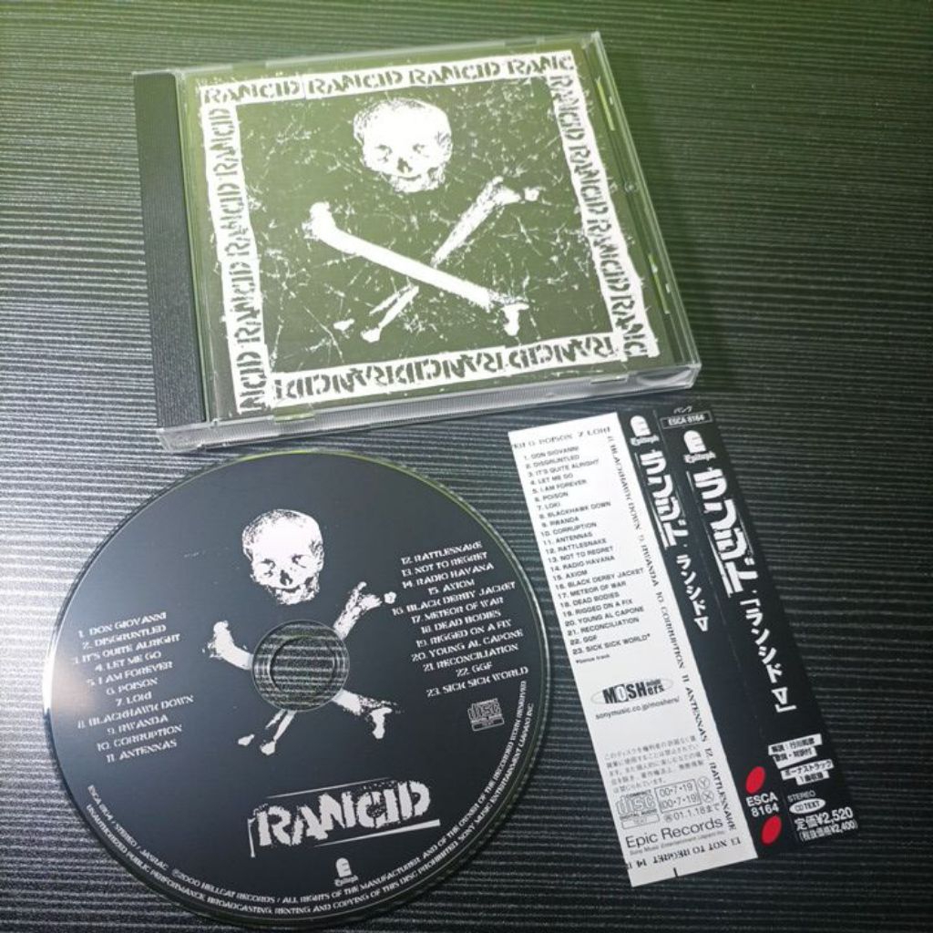 CD RANCID - RANCID / JAPANESE RELEASES